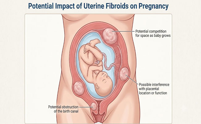 Fibroids Affect : గర్భంలో శిశువు ఎదుగుదలపై ఫైబ్రాయిడ్స్ ఎలాంటి ప్రభావం చూపుతాయి..?