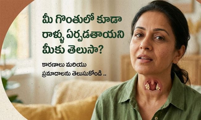 Stones Risk : మన గొంతులో కూడా రాళ్లు ఏర్పడతాయనే విషయం మీకు తెలుసా..? 
