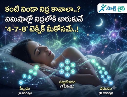 For Better Sleep : కంటి నిండా నిద్ర కావాలా..? నిమిషాల్లో నిద్రలోకి జారుకునే '4-7-8' టెక్నిక్ మీకోసమే..!