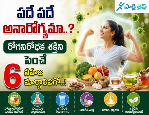 Natural Ways to Boost Your Immunity : పదే పదే అనారోగ్యమా..? రోగనిరోధక శక్తిని పెంచే 6 సహజ మార్గాలివిగో..!