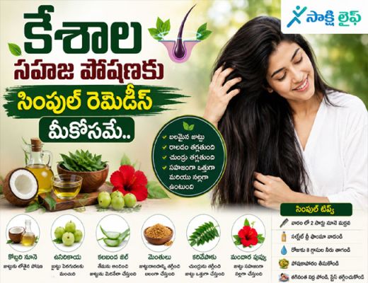 Natural Remedies for Healthy hair : కేశాల సహజ పోషణకు సింపుల్ రెమిడీస్ మీకోసమే.. 