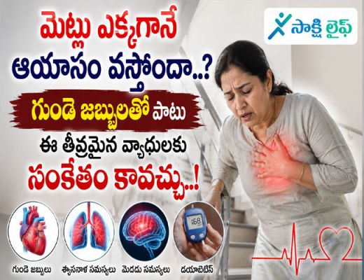 Shortness of Breath While Climbing Stairs : మెట్లు ఎక్కగానే ఆయాసం వస్తోందా..? గుండె జబ్బులతో పాటు ఈ తీవ్రమైన వ్యాధులకు సంకేతం కావచ్చు..! 