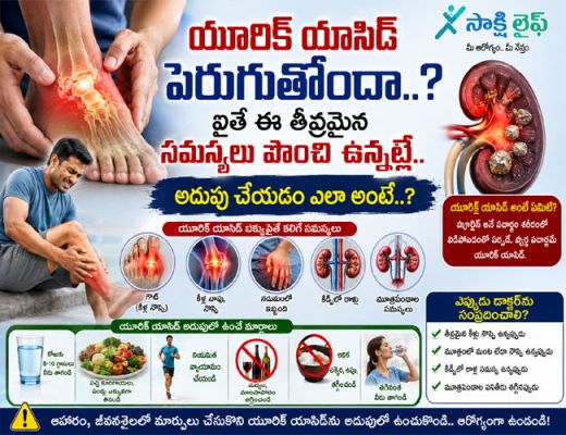Uric Acid : యూరిక్ యాసిడ్ పెరుగుతోందా..? ఐతే ఈ తీవ్రమైన సమస్యలు పొంచి ఉన్నట్లే.. అదుపు చేయడం ఎలా అంటే..?
