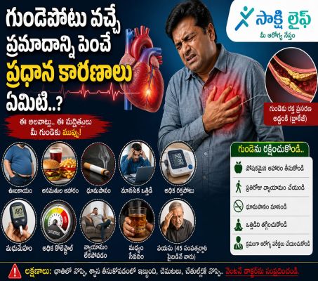 Heart Attack : గుండెపోటు వచ్చే ప్రమాదాన్ని పెంచే ప్రధాన కారణాలు ఏమిటి..? 