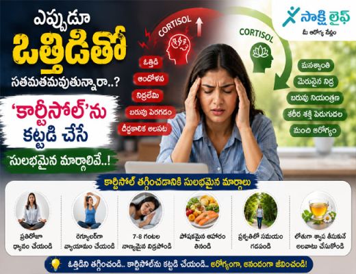 Ways to Manage Cortisol Naturally : ఎప్పుడూ ఒత్తిడితో సతమతమవుతున్నారా..? 'కార్టిసోల్'ను కట్టడి చేసే సులభమైన మార్గాలివే..!