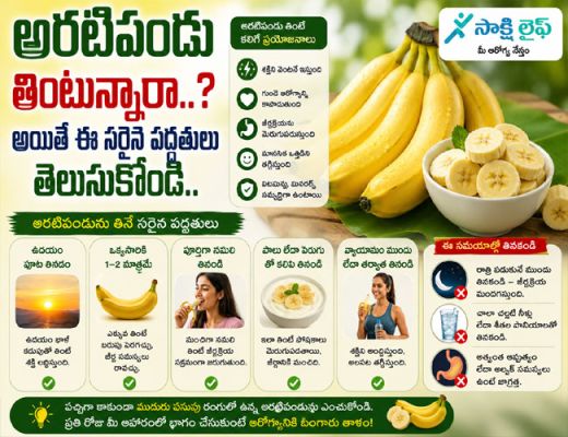 Banana : అరటిపండు తింటున్నారా..? అయితే ఈ సరైన పద్ధతులు తెలుసుకోండి..!
