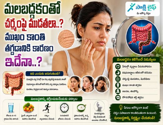 Constipation : మలబద్ధకంతో చర్మంపై ముడతలా..? ముఖం కాంతి తగ్గడానికి కారణం ఇదేనా..?
