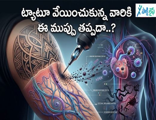 Tattoos : ట్యాటూ వేయించుకున్న వారికి ఈ ముప్పు తప్పదా..?
