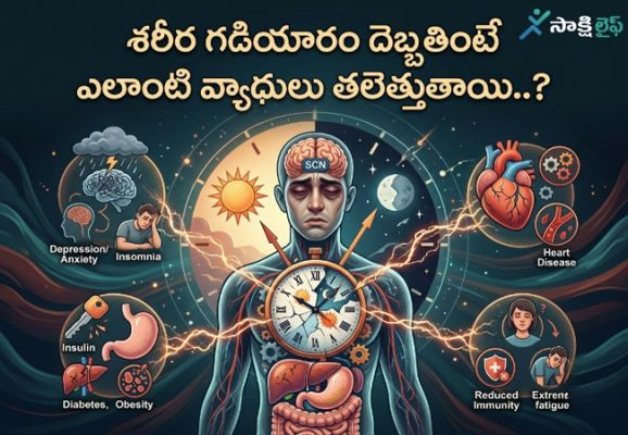 Body Clock : శరీర గడియారం దెబ్బతింటే ఎలాంటి వ్యాధులు తలెత్తుతాయి..?