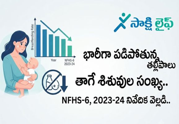 Breastfeeding : భారీగా పడిపోతున్న తల్లిపాలు తాగే శిశువుల సంఖ్య.. NFHS-6, 2023-24 నివేదిక వెల్లడి..  