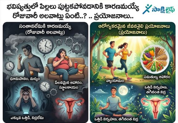 Fertility : భవిష్యత్తులో పిల్లలు పుట్టకపోవడానికి కారణమయ్యే రోజువారీ అలవాట్లు ఏంటి..?