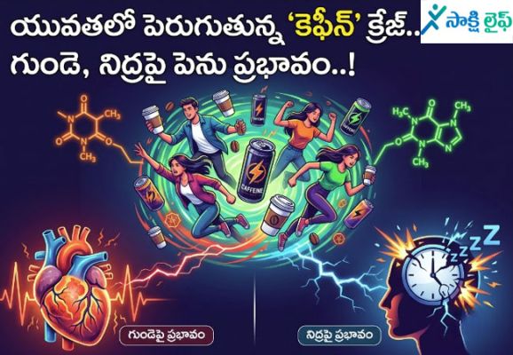 Caffeine Craze : యువతలో పెరుగుతున్న 'కెఫీన్' క్రేజ్.. గుండె, నిద్రపై పెను ప్రభావం..!