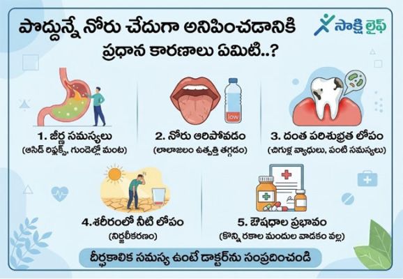Mouth Taste Bitter in the Morning : పొద్దున్నే నోరు చేదుగా అనిపించడానికి ప్రధాన కారణాలు ఏమిటి..?  