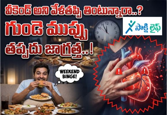 Heart Risk : వీకెండ్ అని వేళతప్పి తింటున్నారా..? గుండె ముప్పు తప్పదు జాగ్రత్త..!