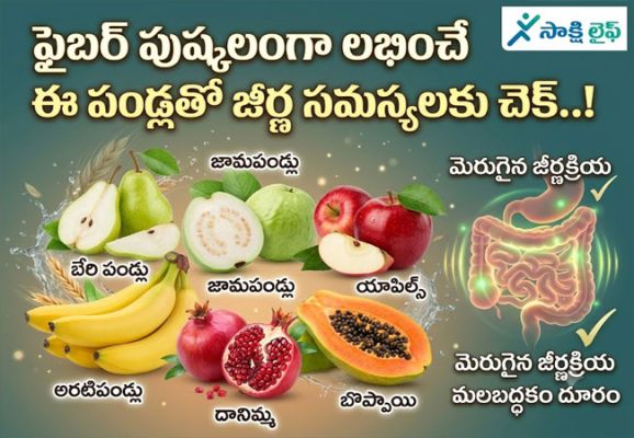 Fiber-Rich Fruits : ఫైబర్‌ పుష్కలంగా లభించే ఈ పండ్లతో జీర్ణ సమస్యలకు చెక్..!