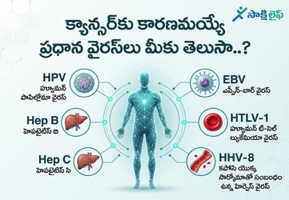 Cancer-Causing Viruses : క్యాన్సర్‌కు కారణమయ్యే ప్రధాన వైరస్‌లు మీకు తెలుసా..?
