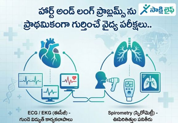 Heart and Lung Problems : హార్ట్ అండ్ లంగ్ ప్రాబ్లమ్స్ ను ప్రాథమికంగా గుర్తించే వైద్య పరీక్షలు.. 