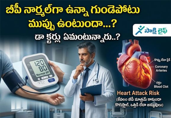 Heart Attack : బీపీ నార్మల్‌గా ఉన్నా గుండెపోటు ముప్పు ఉంటుందా..? డాక్టర్లు ఏమంటున్నారు..?