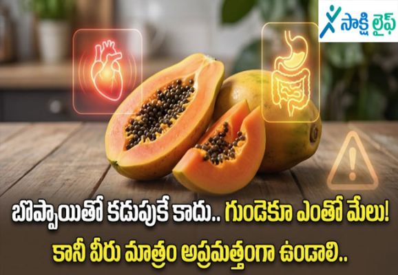 Papaya Benefits : బొప్పాయితో కడుపుకే కాదు.. గుండెకూ ఎంతో మేలు! కానీ వీరు మాత్రం అప్రమత్తంగా ఉండాలి..