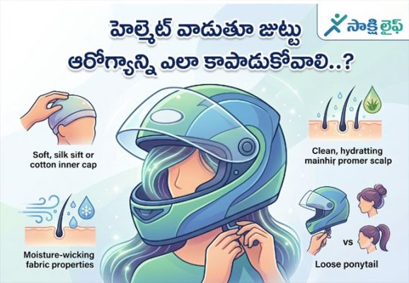 Wearing a Helmet : హెల్మెట్ వాడుతూ జుట్టు ఆరోగ్యాన్ని ఎలా కాపాడుకోవాలి..?