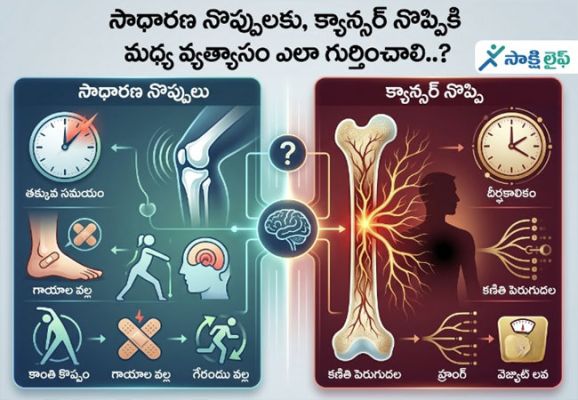 Common Pain and Cancer Pain : సాధారణ నొప్పులకు, క్యాన్సర్ నొప్పికి మధ్య వ్యత్యాసం ఎలా గుర్తించాలి..?