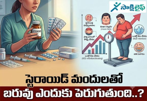 Steroid Medications : స్టెరాయిడ్ మందులతో బరువు ఎందుకు పెరుగుతుంది..? 