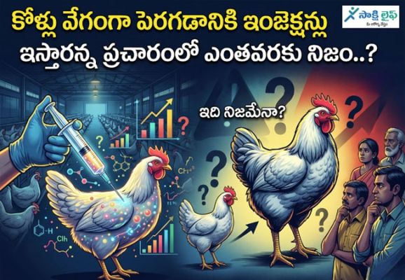 Chickens Get Injections : కోళ్లు వేగంగా పెరగడానికి ఇంజెక్షన్లు ఇస్తారన్న ప్రచారంలో ఎంతవరకు నిజం..? 